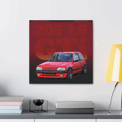  Just Being You, Your Way!-Canvas Wall Art | 205 1.9 GTi is more than just a canvas art print. It captures the beauty and power of the 205 GTi-Canvas Print - 205 GTI - P0P1P2P3