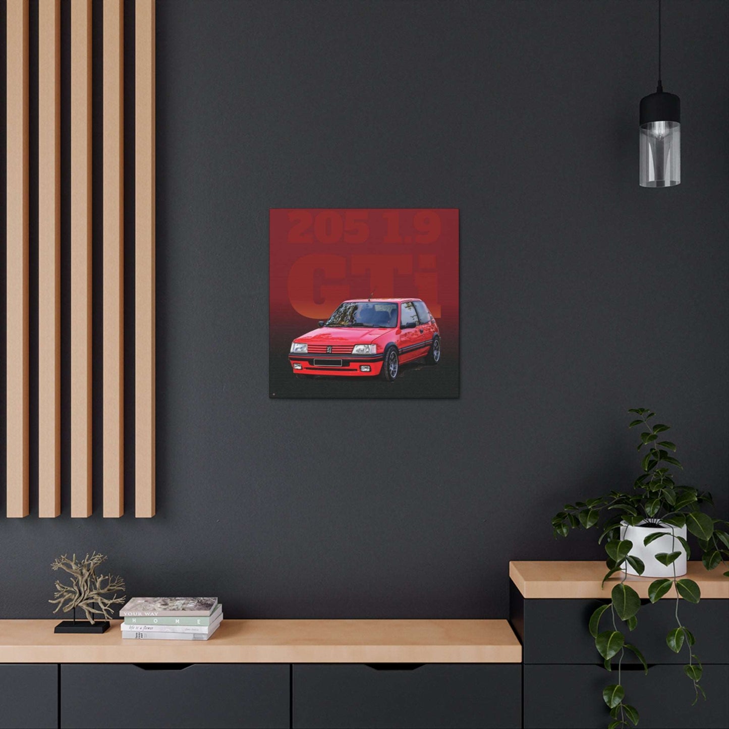  Just Being You, Your Way!-Canvas Wall Art | 205 1.9 GTi is more than just a canvas art print. It captures the beauty and power of the 205 GTi-Canvas Print - 205 GTI - P0P1P2P3