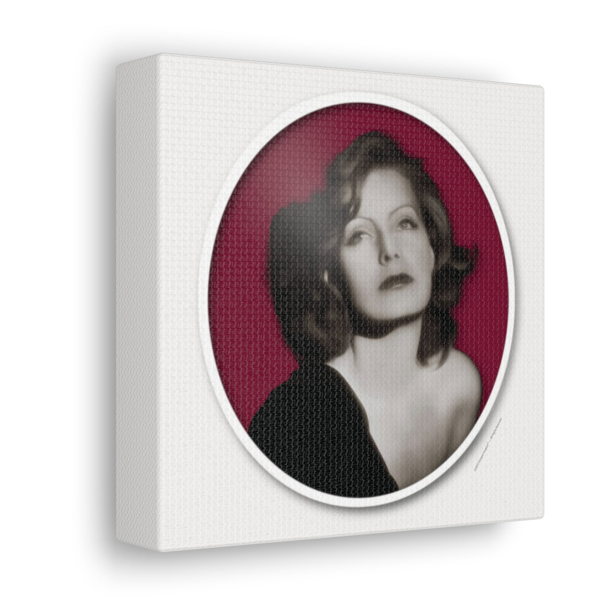  Just Being You, Your Way!-Canvas Wall Art | Greta Garbo captures the beauty and mystery of this Hollywood Diva-Canvas