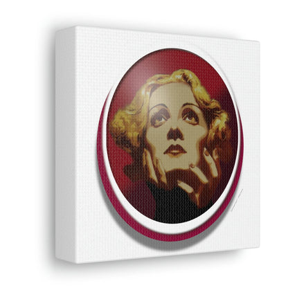  Just Being You, Your Way!-Canvas Wall Art | Marlene Dietrich captures the beauty and mystery of this Hollywood Diva-Canvas Print - MD P0P1P2P3