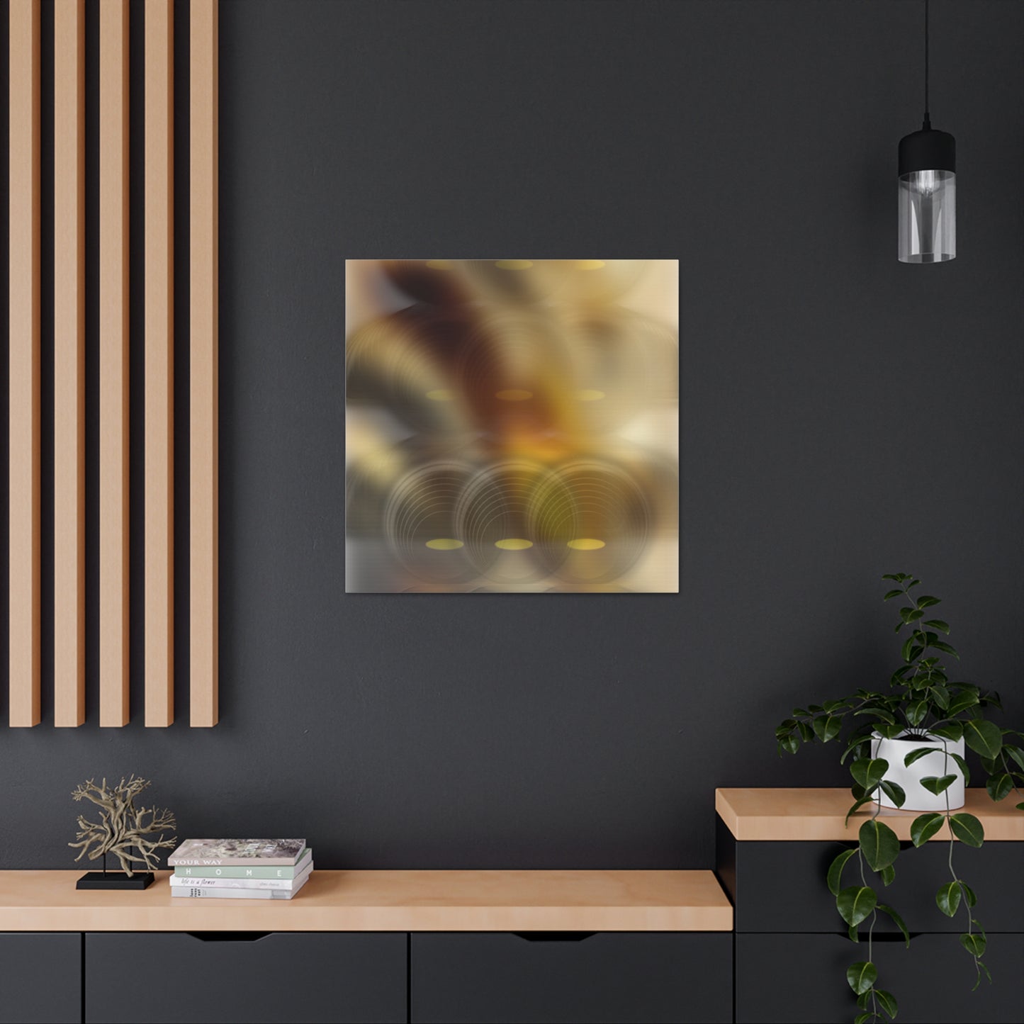  Just Being You, Your Way!-Canvas Wall Art | What the future may bring part I is an eye-catching vibrant and colorful futuristic design-Canvas Print - WTFMB P0P1P2P3