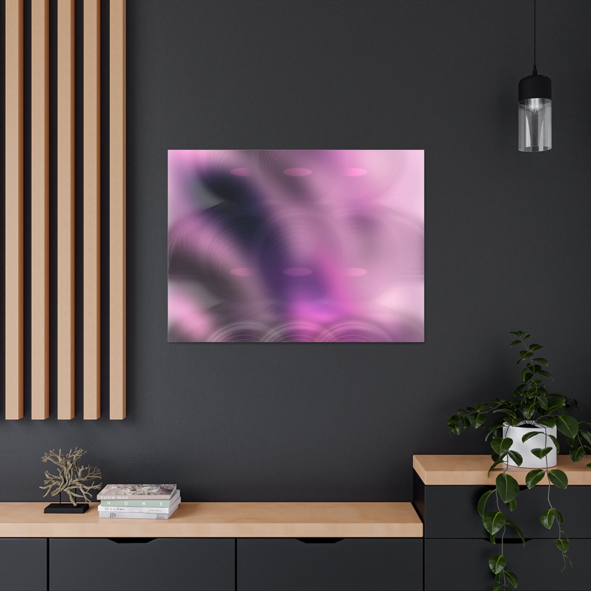  Just Being You, Your Way!-Canvas Wall Art | What the future may bring part II is an  eye-catching vibrant and colorful futuristic design-Canvas Print - WTFMB P0P1P2P3