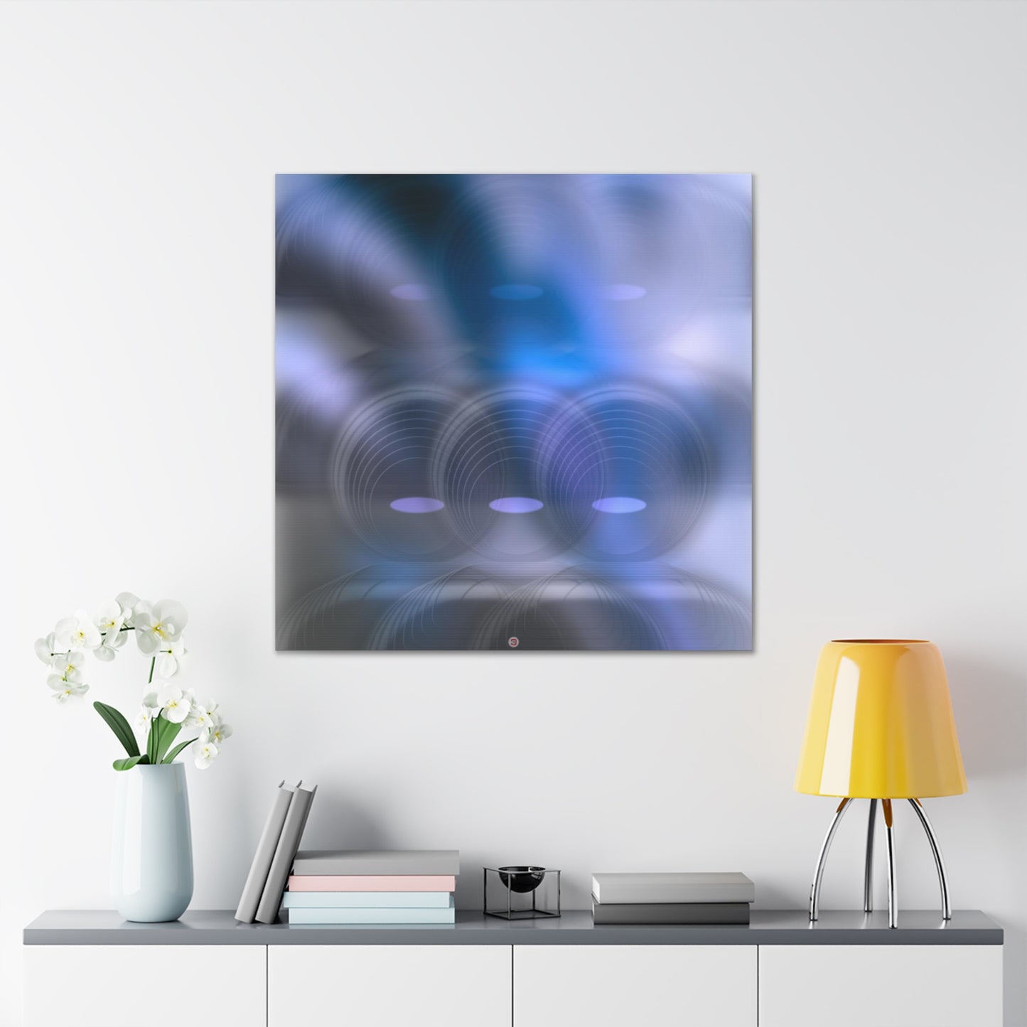  Just Being You, Your Way!-Canvas Wall Art | What the future may bring part III is an  eye-catching vibrant and colorful futuristic design-Canvas Print - WTFMB P0P1P2P3