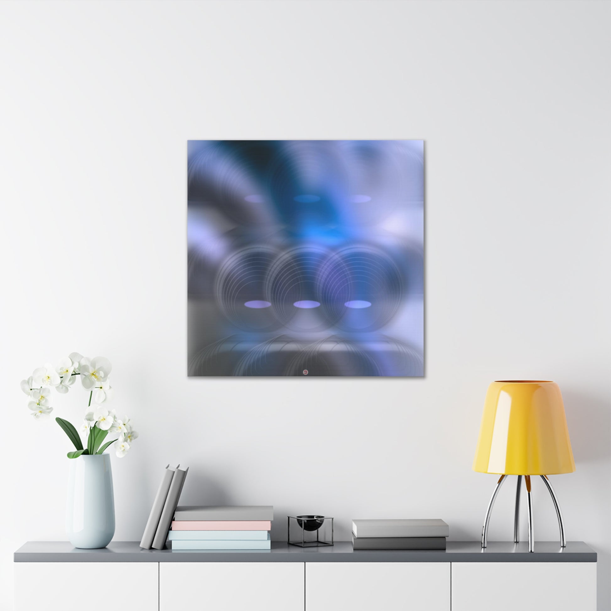  Just Being You, Your Way!-Canvas Wall Art | What the future may bring part III is an  eye-catching vibrant and colorful futuristic design-Canvas Print - WTFMB P0P1P2P3