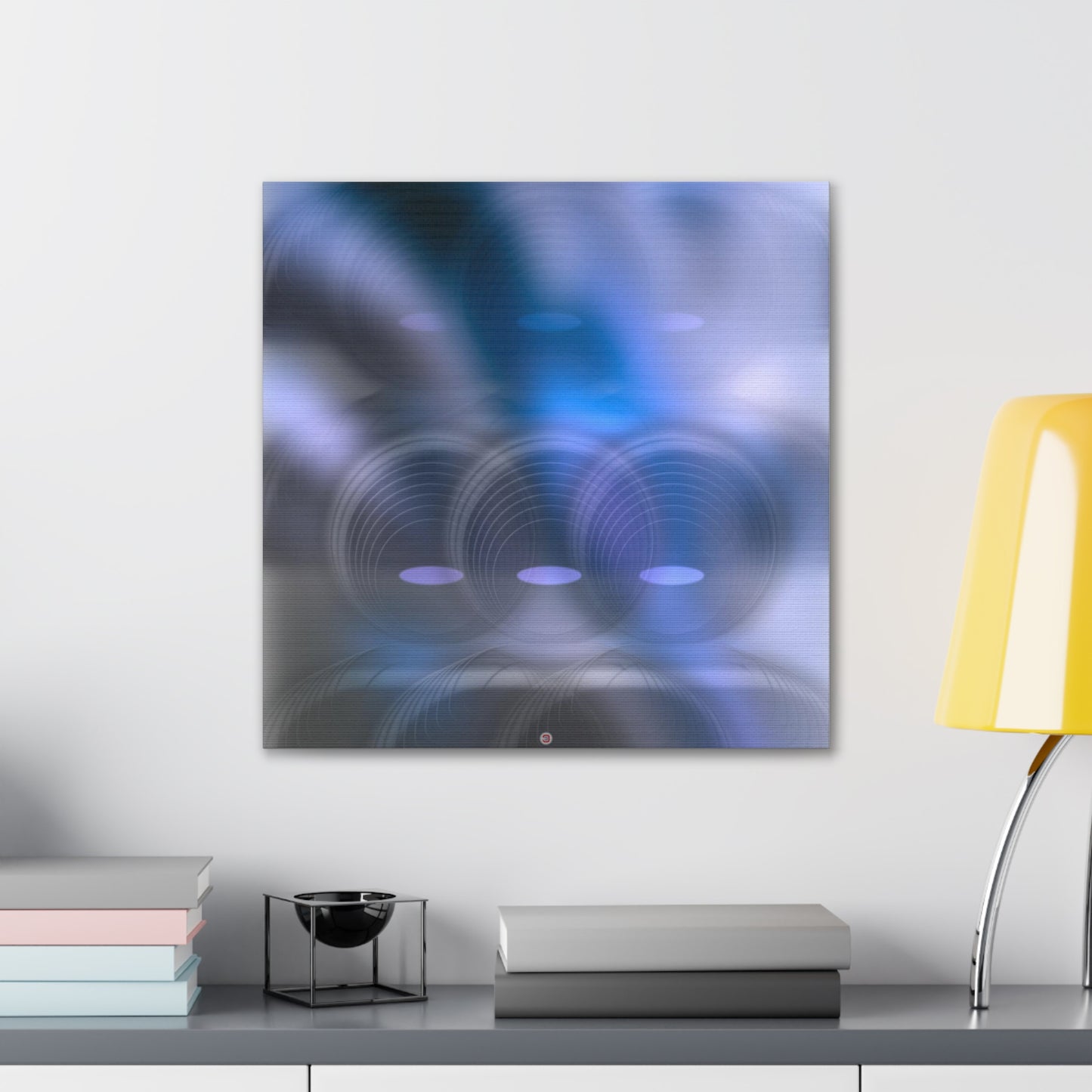  Just Being You, Your Way!-Canvas Wall Art | What the future may bring part III is an  eye-catching vibrant and colorful futuristic design-Canvas Print - WTFMB P0P1P2P3