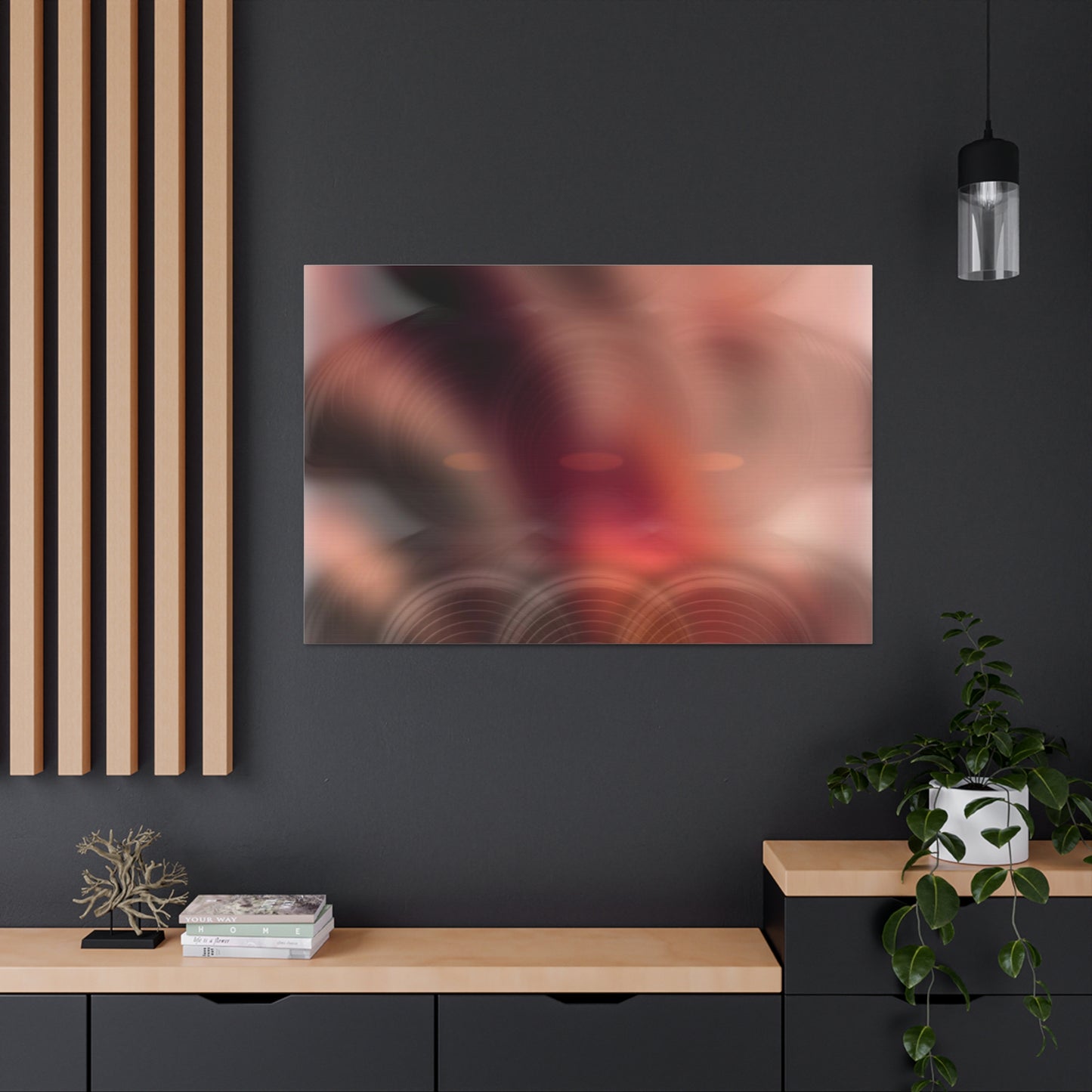  Just Being You, Your Way!-Canvas Wall Art | What the future may bring part IV is an  eye-catching vibrant and colorful futuristic design-Canvas Print - WTFMB P0P1P2P3