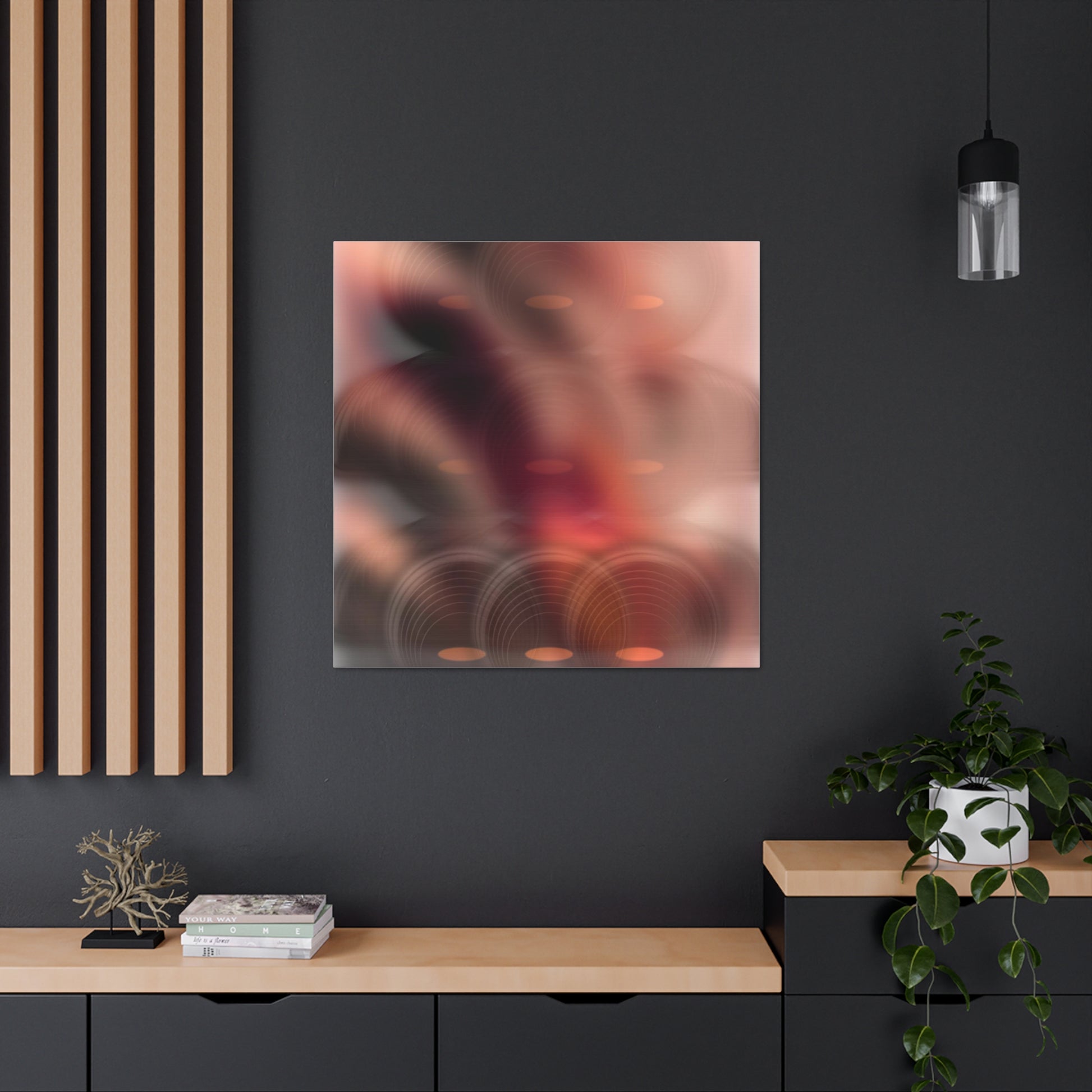  Just Being You, Your Way!-Canvas Wall Art | What the future may bring part IV is an  eye-catching vibrant and colorful futuristic design-Canvas Print - WTFMB P0P1P2P3