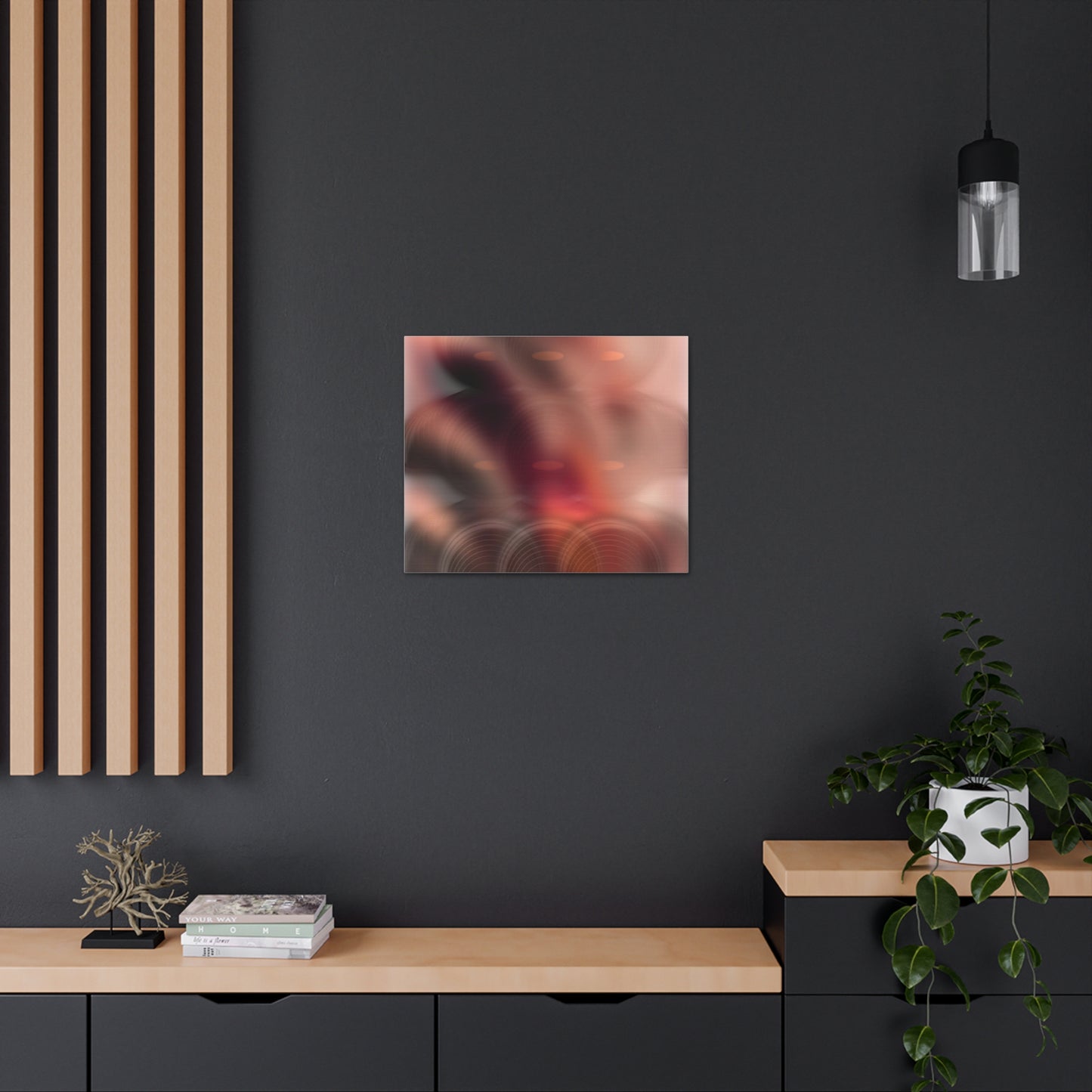  Just Being You, Your Way!-Canvas Wall Art | What the future may bring part IV is an  eye-catching vibrant and colorful futuristic design-Canvas Print - WTFMB P0P1P2P3