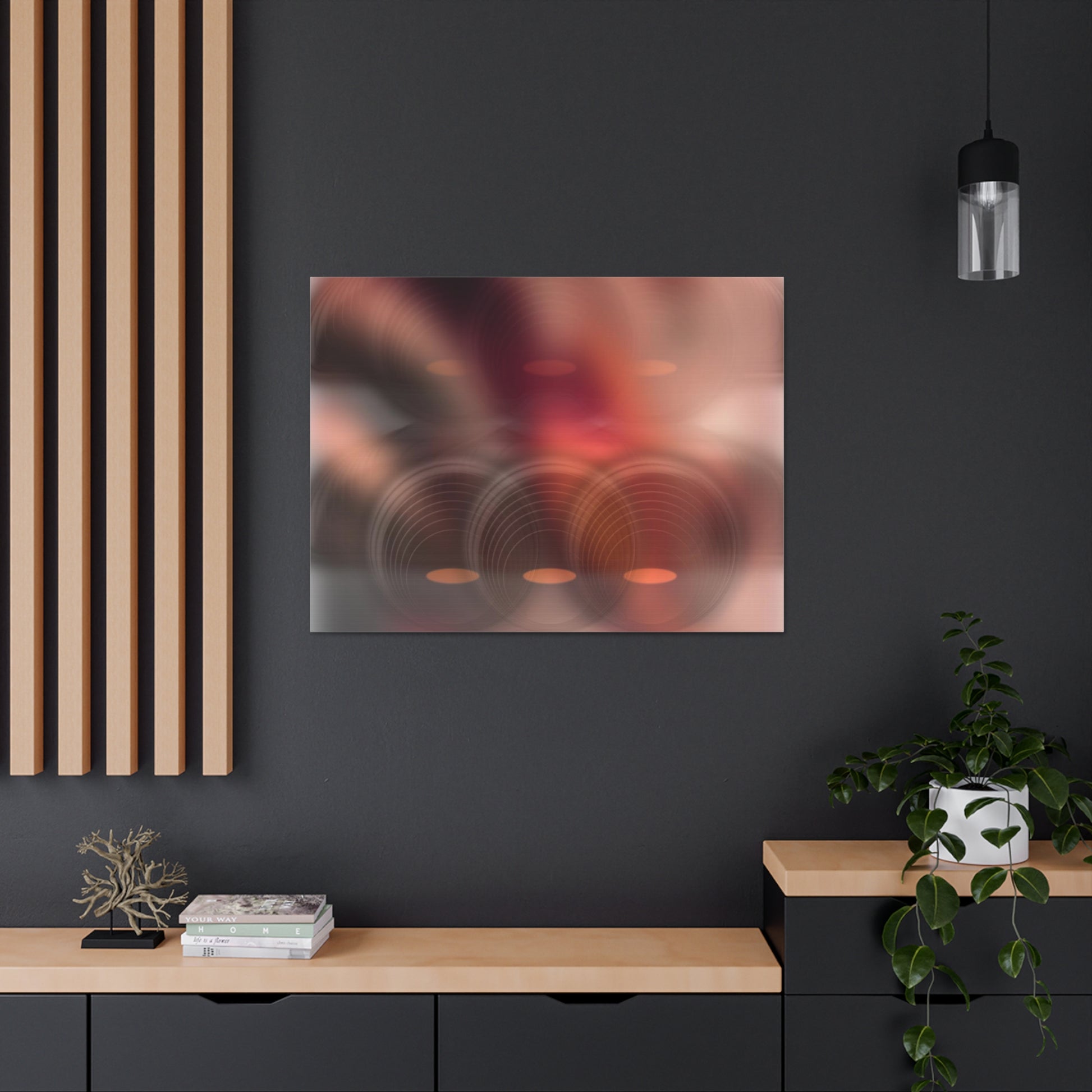  Just Being You, Your Way!-Canvas Wall Art | What the future may bring part IV is an  eye-catching vibrant and colorful futuristic design-Canvas Print - WTFMB P0P1P2P3