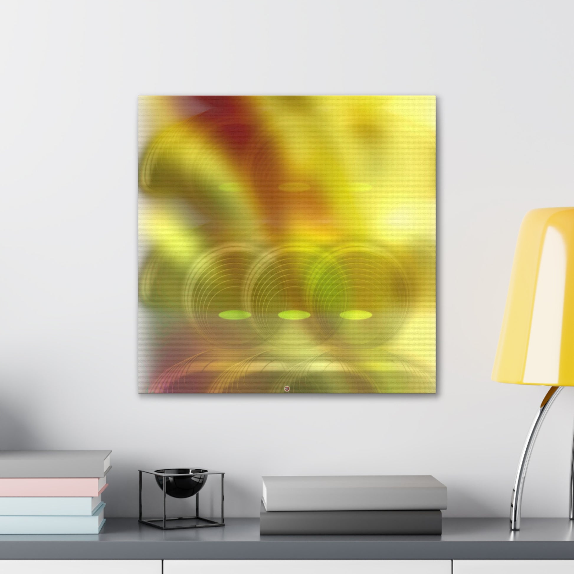  Just Being You, Your Way!-Canvas Wall Art | What the future may bring part V is an  eye-catching vibrant and colorful futuristic design-Canvas Print - WTFMB P0P1P2P3