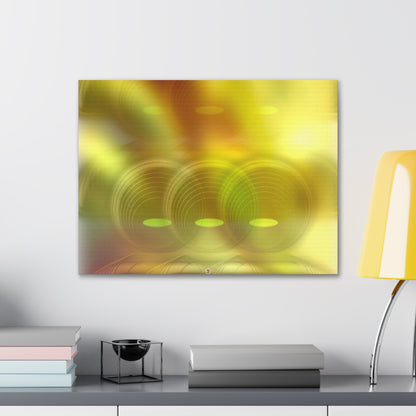  Just Being You, Your Way!-Canvas Wall Art | What the future may bring part V is an  eye-catching vibrant and colorful futuristic design-Canvas Print - WTFMB P0P1P2P3