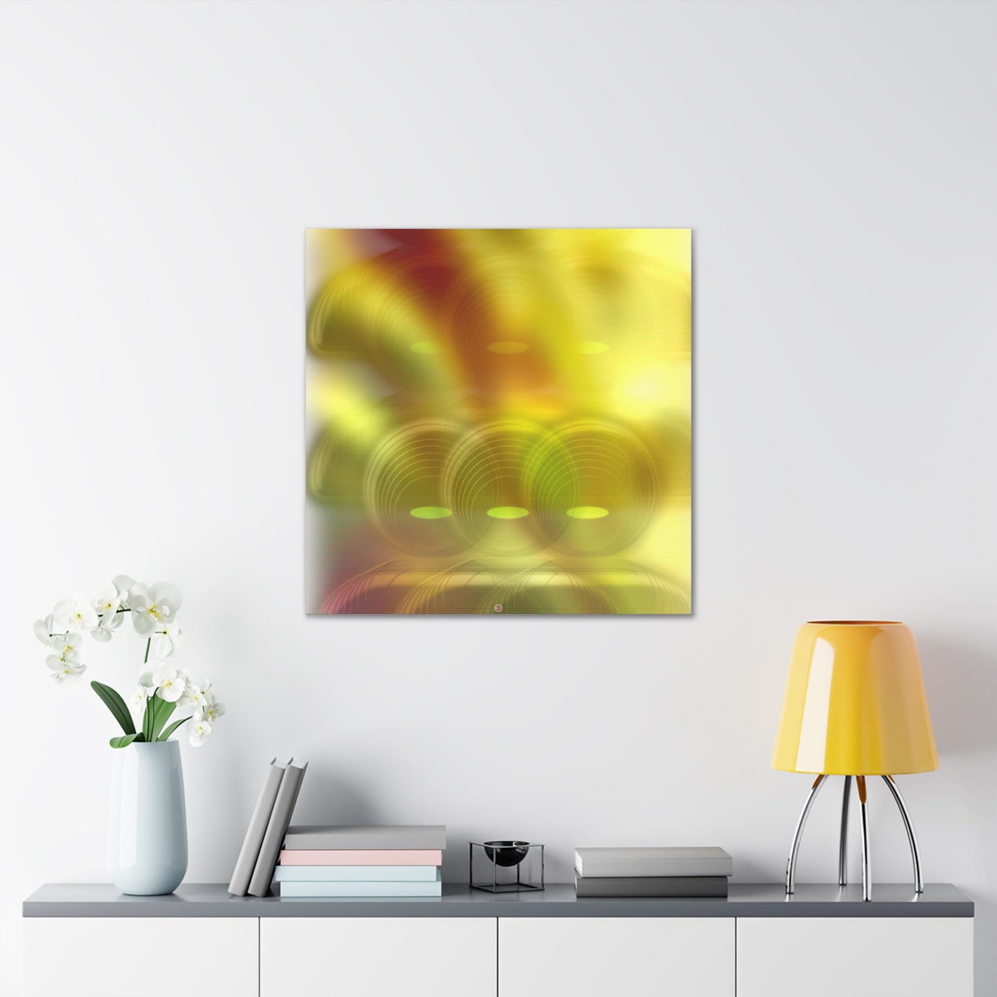  Just Being You, Your Way!-Canvas Wall Art | What the future may bring part V is an  eye-catching vibrant and colorful futuristic design-Canvas Print - WTFMB P0P1P2P3