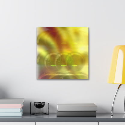  Just Being You, Your Way!-Canvas Wall Art | What the future may bring part V is an  eye-catching vibrant and colorful futuristic design-Canvas Print - WTFMB P0P1P2P3