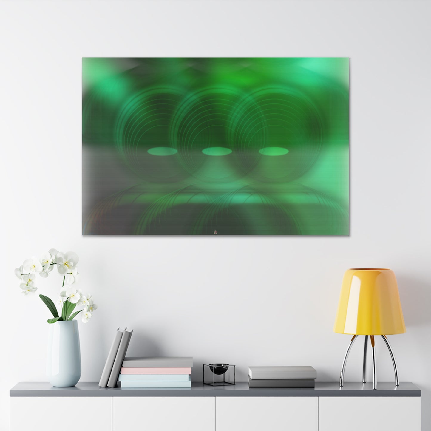  Just Being You, Your Way!-Canvas Wall Art | What the future may bring part VI is an eye-catching vibrant and colorful futuristic design-Canvas Print - WTFMB P0P1P2P3