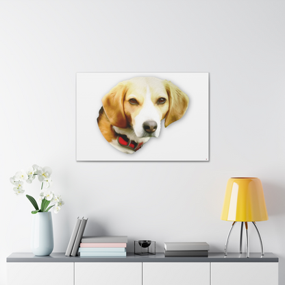  Just Being You, Your Way!-Canvas Wall Art | Your pet is the only thing on earth that gives love with no strings attached. Get it immortalized as an artistic impression-Canvas Print - PET P0P1P2P3