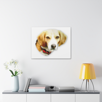  Just Being You, Your Way!-Canvas Wall Art | Your pet is the only thing on earth that gives love with no strings attached. Get it immortalized as an artistic impression-Canvas Print - PET P0P1P2P3