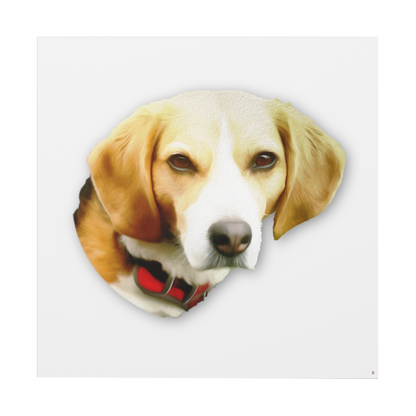  Just Being You, Your Way!-Canvas Wall Art | Your pet is the only thing on earth that gives love with no strings attached. Get it immortalized as an artistic impression-Canvas Print - PET P0P1P2P3