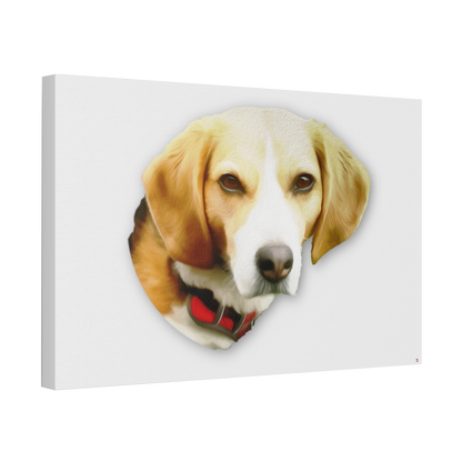  Just Being You, Your Way!-Canvas Wall Art | Your pet is the only thing on earth that gives love with no strings attached. Get it immortalized as an artistic impression-Canvas Print - PET P0P1P2P3