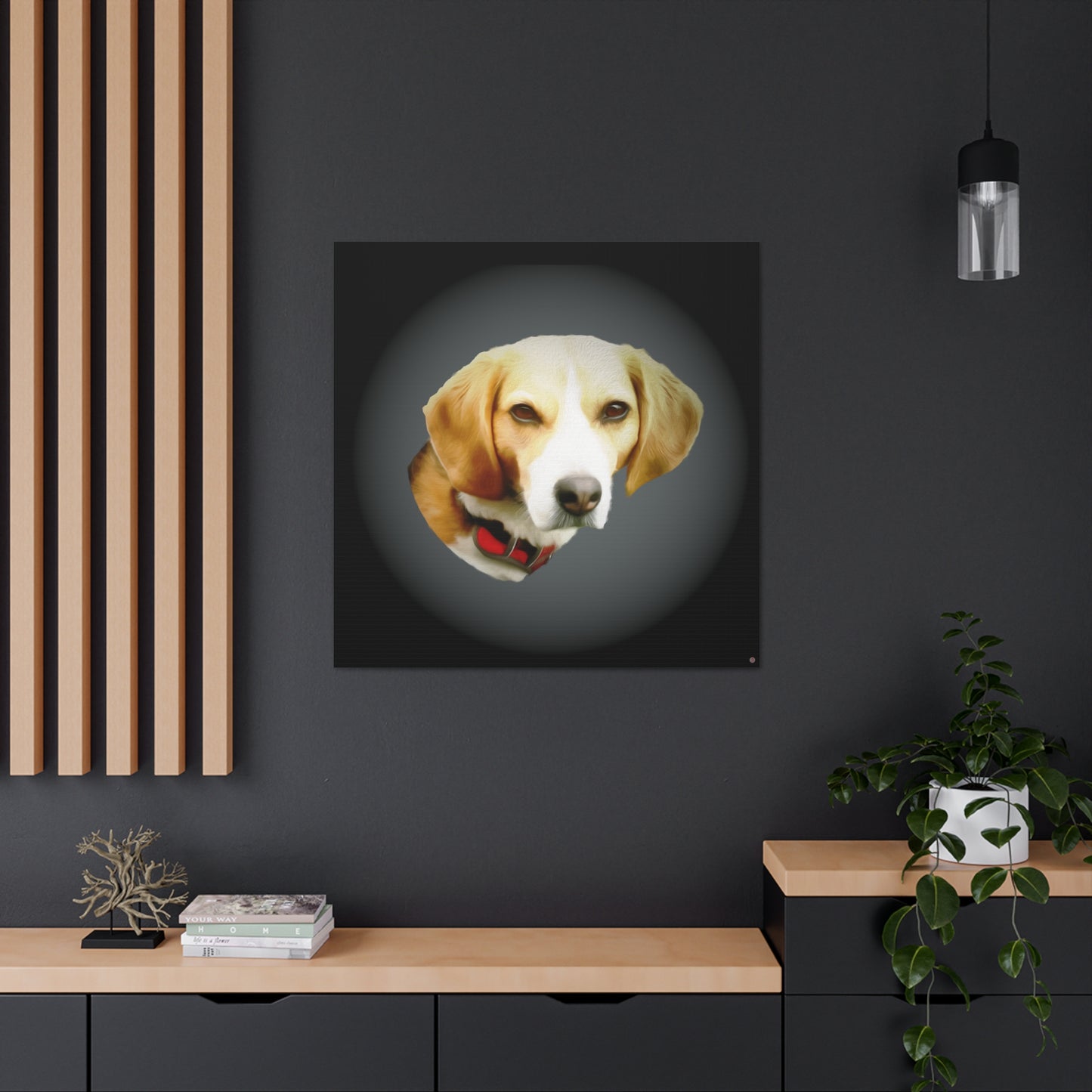  Just Being You, Your Way!-Canvas Wall Art | Your pet is the only thing on earth that gives love with no strings attached. Get it immortalized as an artistic impression-Canvas Print - PET P0P1P2P3