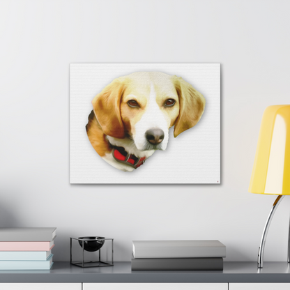  Just Being You, Your Way!-Canvas Wall Art | Your pet is the only thing on earth that gives love with no strings attached. Get it immortalized as an artistic impression-Canvas Print - PET P0P1P2P3