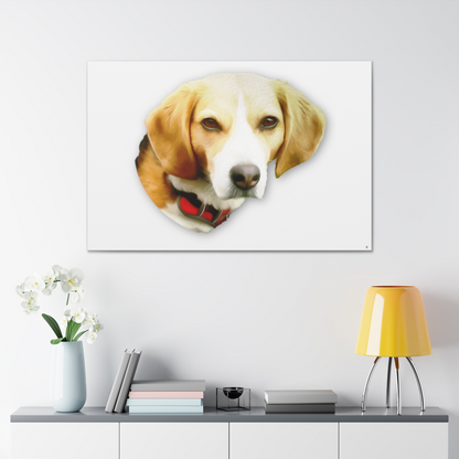  Just Being You, Your Way!-Canvas Wall Art | Your pet is the only thing on earth that gives love with no strings attached. Get it immortalized as an artistic impression-Canvas Print - PET P0P1P2P3