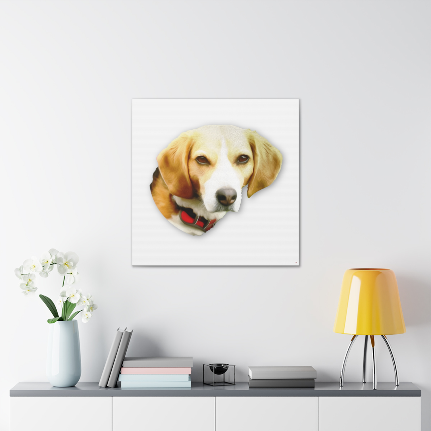  Just Being You, Your Way!-Canvas Wall Art | Your pet is the only thing on earth that gives love with no strings attached. Get it immortalized as an artistic impression-Canvas Print - PET P0P1P2P3