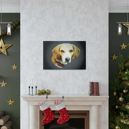  Just Being You, Your Way!-Canvas Wall Art | Your pet is the only thing on earth that gives love with no strings attached. Get it immortalized as an artistic impression-Canvas Print - PET P0P1P2P3