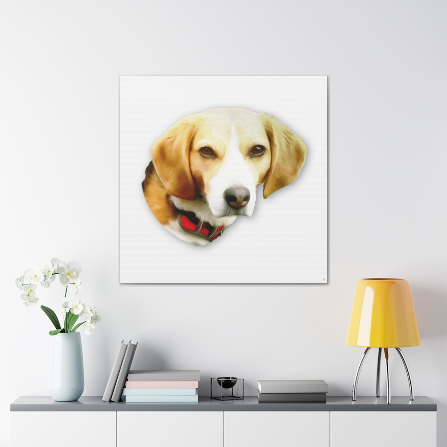  Just Being You, Your Way!-Canvas Wall Art | Your pet is the only thing on earth that gives love with no strings attached. Get it immortalized as an artistic impression-Canvas Print - PET P0P1P2P3