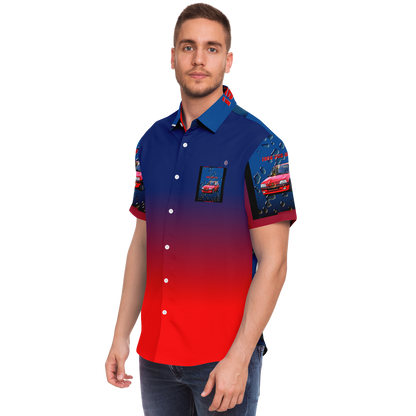  Just Being You, Your Way!-Casualwear for Dudes | 205 GTi short sleeved garage shirt-Short Sleeve Garage Shirt - AOP - 205 GTi P0P1P2P3
