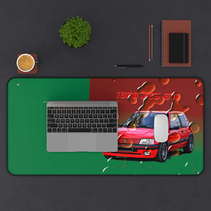  Just Being You, Your Way!-Desk mat | 205 1.9 GTi. Give your auto shop, home office or cave some automotive flair or personalize it with an artist's impression of your own beast for something truly unique.-Desk Mats - 205 GTi P0P1P2P3