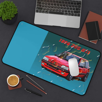  Just Being You, Your Way!-Desk mat | 205 1.9 GTi. Give your auto shop, home office or cave some automotive flair or personalize it with an artist's impression of your own beast for something truly unique.-Desk Mats - 205 GTi P0P1P2P3