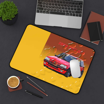  Just Being You, Your Way!-Desk mat | 205 1.9 GTi. Give your auto shop, home office or cave some automotive flair or personalize it with an artist's impression of your own beast for something truly unique.-Desk Mats - 205 GTi P0P1P2P3