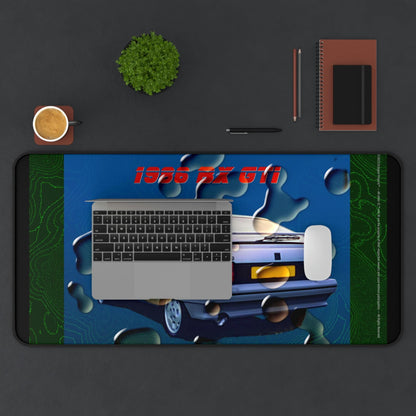  Just Being You, Your Way!-Desk mat | BX 1.9 GTi. Give your auto shop, home office or cave some automotive flair or personalize it with an artist's impression of your own beast for something truly unique.-Desk Mats - BX GTi P0P1P2P3