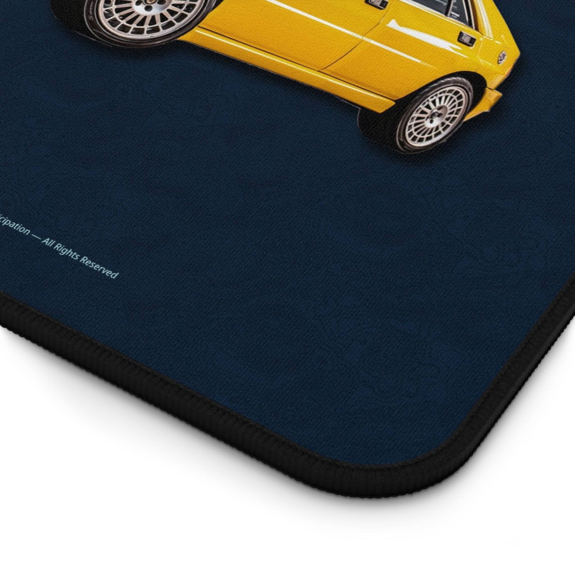  Just Being You, Your Way!-Desk mat | Delta HF Integrale Evo 2. Give your auto shop, home office or cave some automotive flair or personalize it with an artist's impression of your own beast for something truly unique.-Desk Mats - DELTA HF INTEGRALE EVO 2 P0P1P2P3