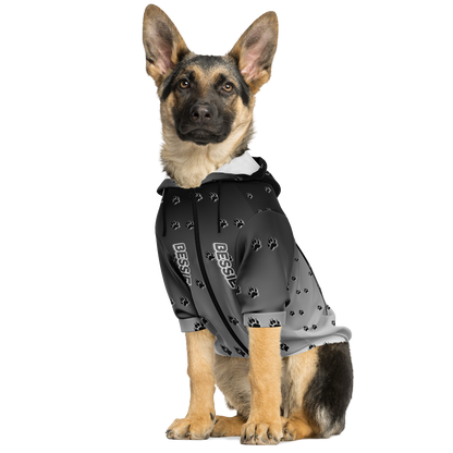  Just Being You, Your Way!-Dog Apparel | Pimp your pooch with this customizable hoodie-Dog Hoodie - AOP - PAW TRAIL P0P1P2P3