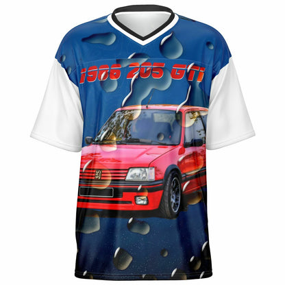  Just Being You, Your Way!-Football Shirts | Show off your love for football and cars with this stunning football jersey.-Football Jersey - AOP 205 GTi P1P2P3