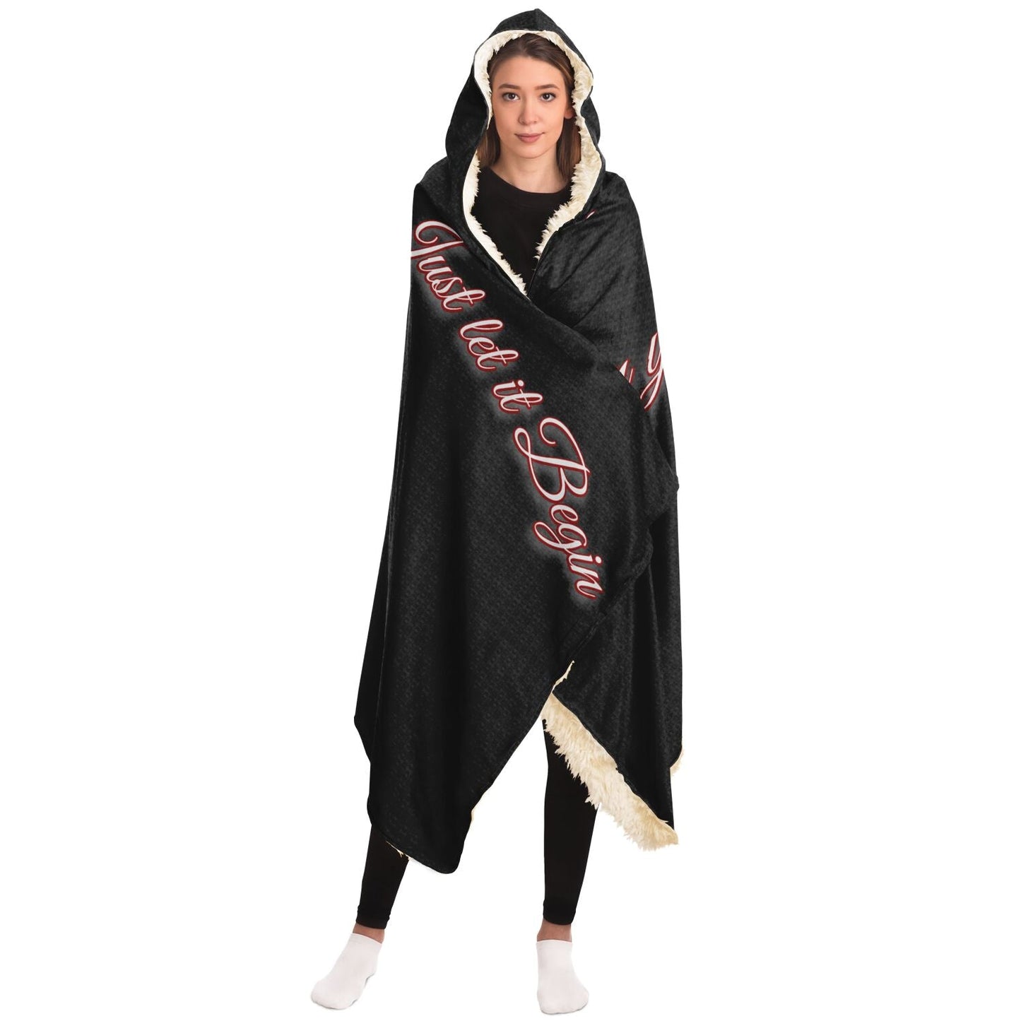  Just Being You, Your Way!-Loungewear for Divas | Feel like royalty with this customizable hooded blanket in a great range of colors-HOODED BLANKET - AOP - MIX P0P1P2P3