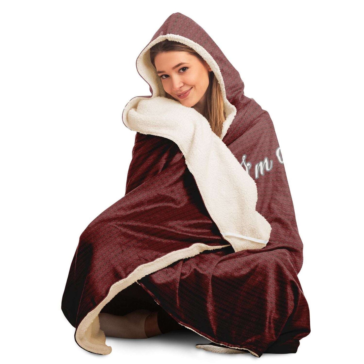  Just Being You, Your Way!-Loungewear for Divas | Feel like royalty with this customizable hooded blanket in a great range of colors-HOODED BLANKET - AOP - MIX P0P1P2P3