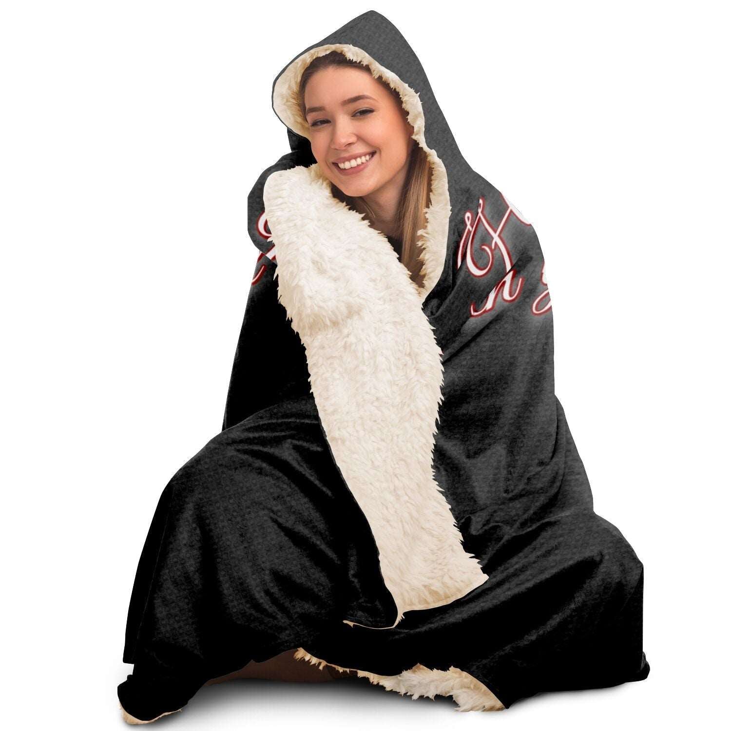  Just Being You, Your Way!-Loungewear for Divas | Feel like royalty with this customizable hooded blanket in a great range of colors-HOODED BLANKET - AOP - MIX P0P1P2P3