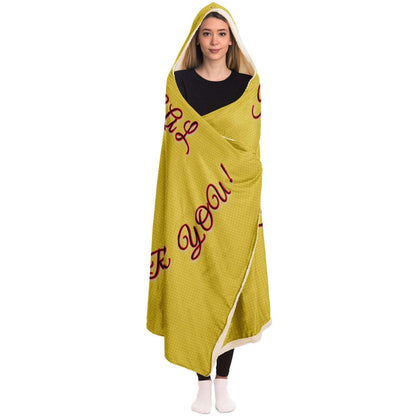  Just Being You, Your Way!-Loungewear for Divas | Feel like royalty with this customizable hooded blanket in a great range of colors-HOODED BLANKET - AOP - MIX P0P1P2P3