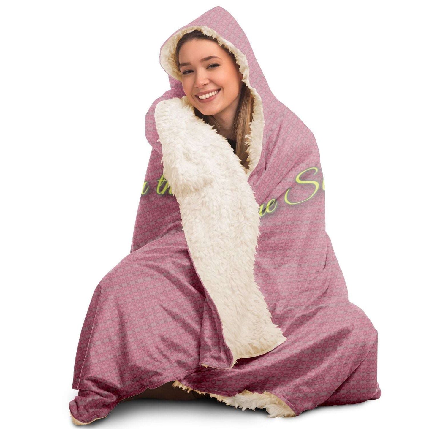  Just Being You, Your Way!-Loungewear for Divas | Feel like royalty with this customizable hooded blanket in a great range of colors-HOODED BLANKET - AOP - MIX P0P1P2P3