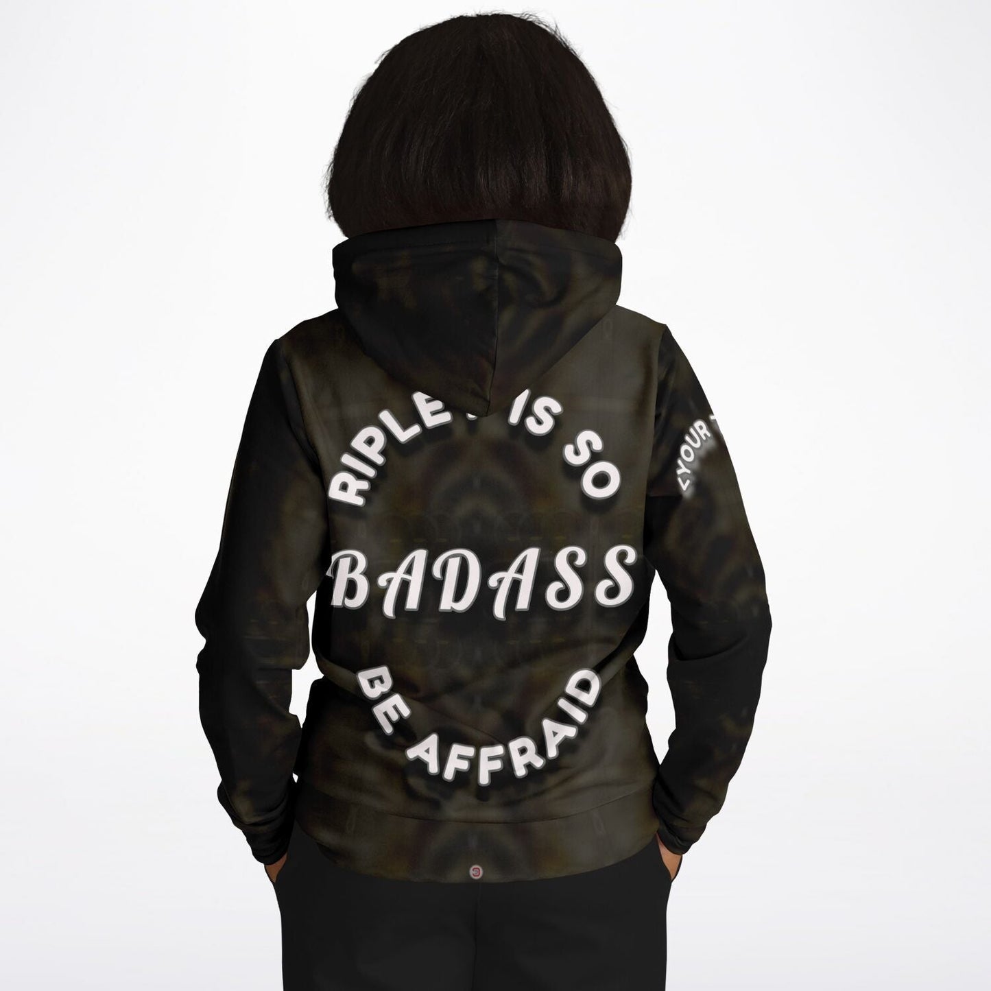  Just Being You, Your Way!-Loungewear for Divas | Get ready for a thrilling adventure in our customizable "Alien" themed hoodie.-HOODIE - AOP - ALIEN P0P1