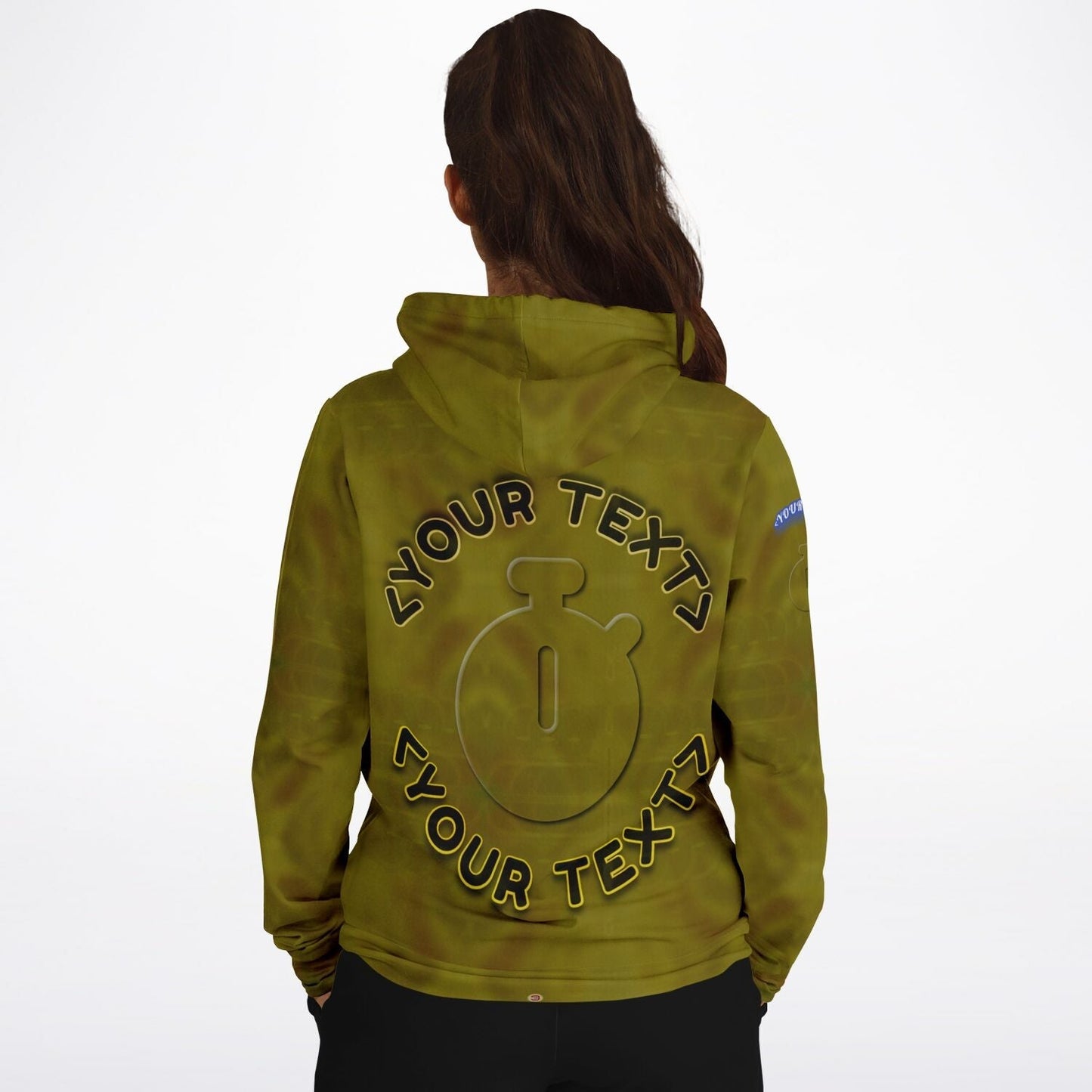  Just Being You, Your Way!-Loungewear for Divas | Get ready for a thrilling adventure in our customizable "Alien" themed hoodie.-HOODIE - AOP - ALIEN P0P1