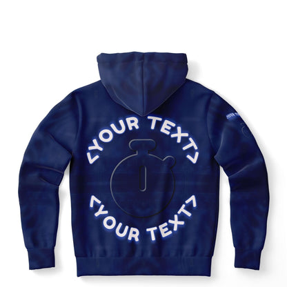  Just Being You, Your Way!-Loungewear for Divas | Get ready for a thrilling adventure in our customizable "Alien" themed hoodie.-HOODIE - AOP - ALIEN P0P1