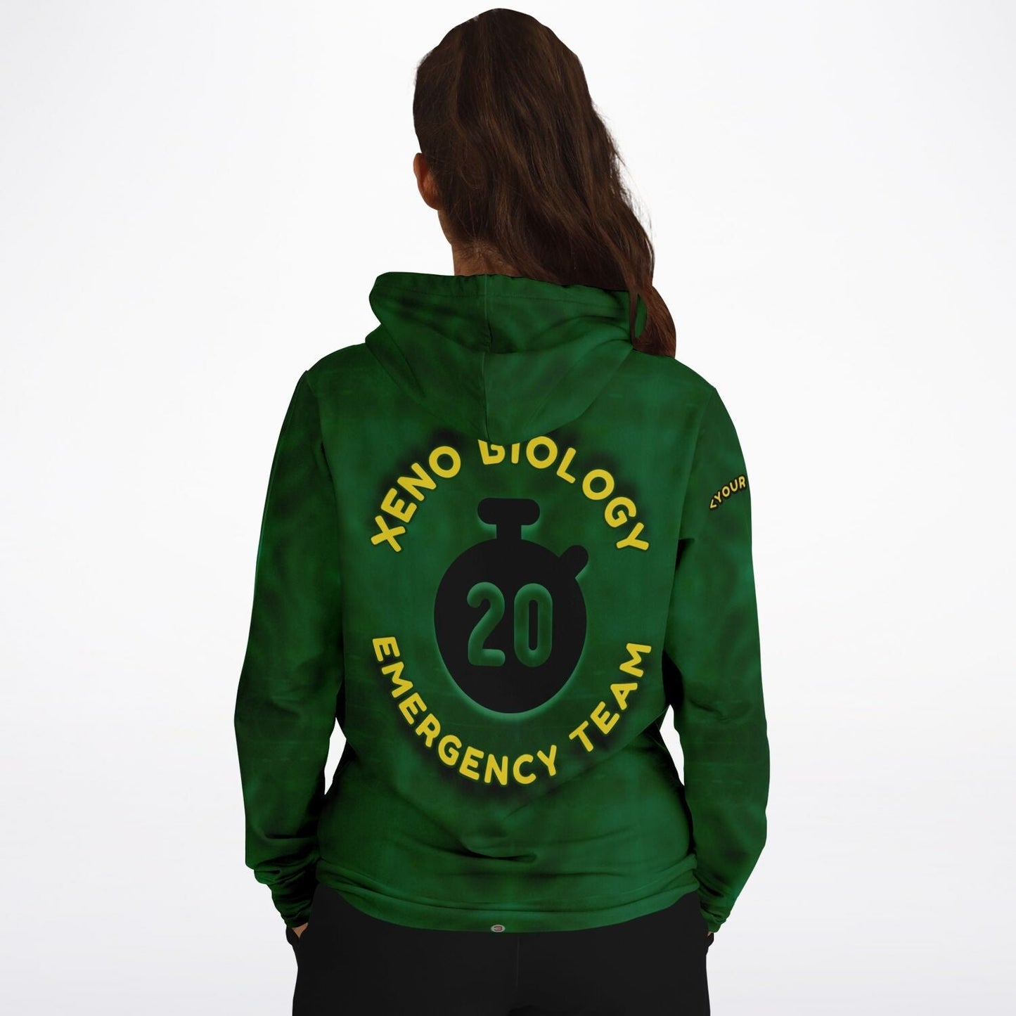  Just Being You, Your Way!-Loungewear for Divas | Get ready for a thrilling adventure in our customizable "Alien" themed hoodie.-HOODIE - AOP - ALIEN P0P1