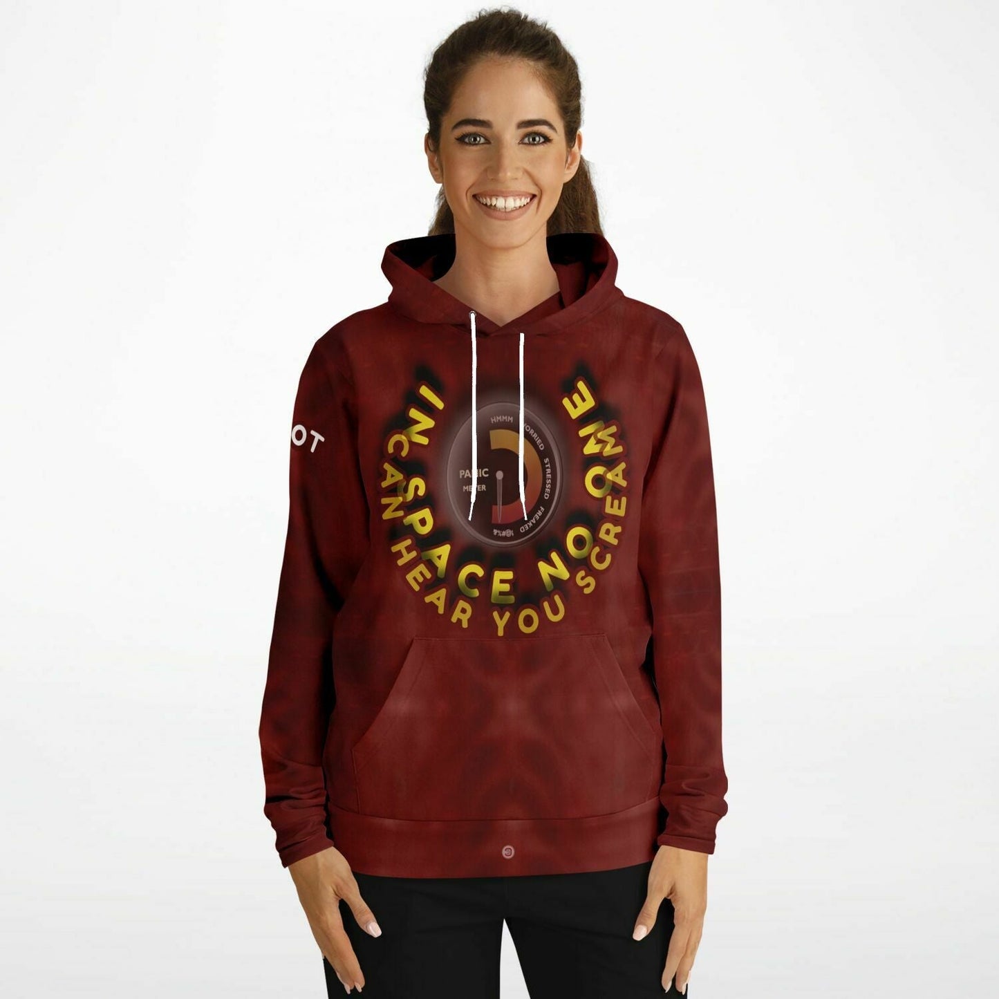  Just Being You, Your Way!-Loungewear for Divas | Get ready for a thrilling adventure in our customizable "Alien" themed hoodie.-HOODIE - AOP - ALIEN P0P1