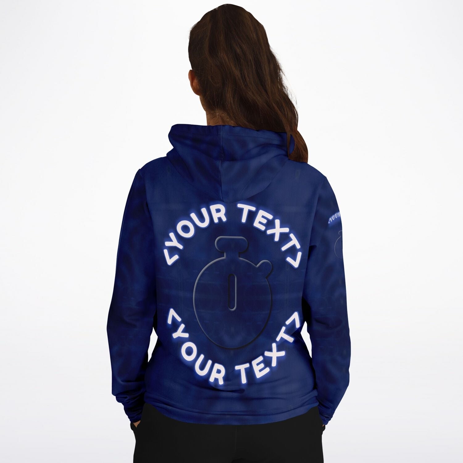  Just Being You, Your Way!-Loungewear for Divas | Get ready for a thrilling adventure in our customizable "Alien" themed hoodie.-HOODIE - AOP - ALIEN P0P1