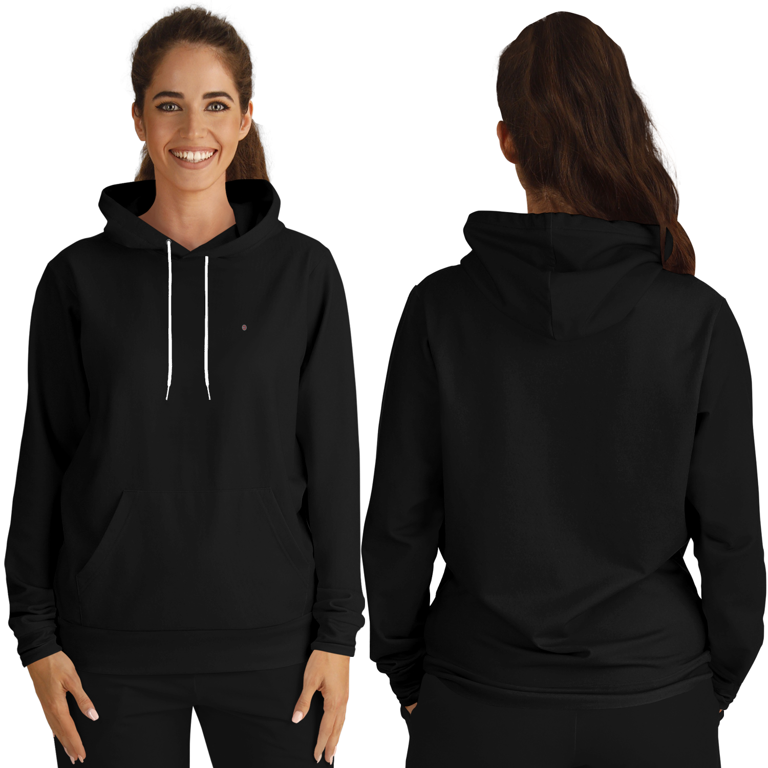  Just Being You, Your Way!-Loungewear for Divas | Get your next hoodie personalized with free text-HOODIE - AOP - BLANK P0P1