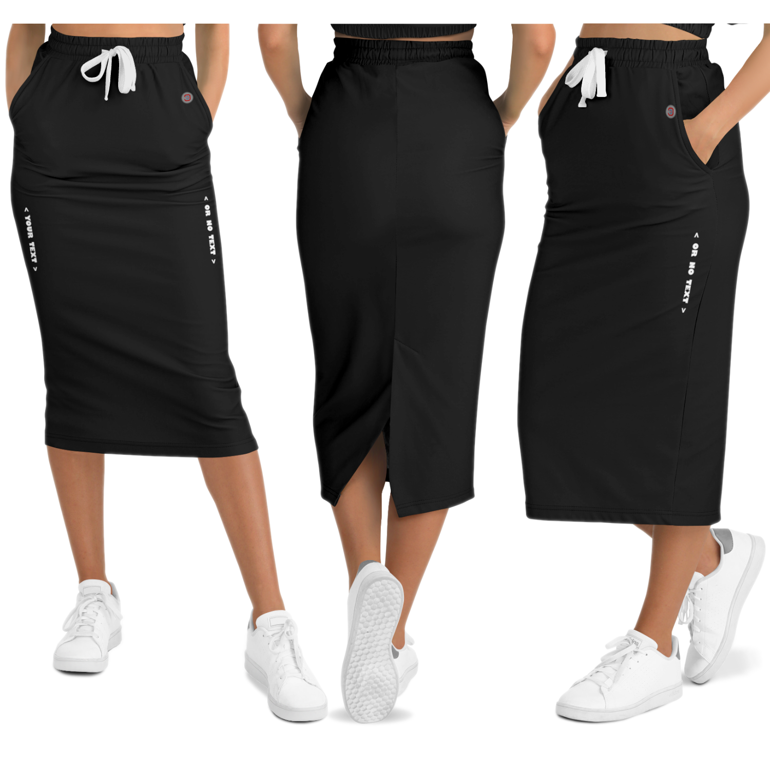  Just Being You, Your Way!-Loungewear for Divas | Rock the sporty chic look with this amazing customizable skirt blank in great all-over-printed colors-Casual skirt - AOP - BLANK P2P3