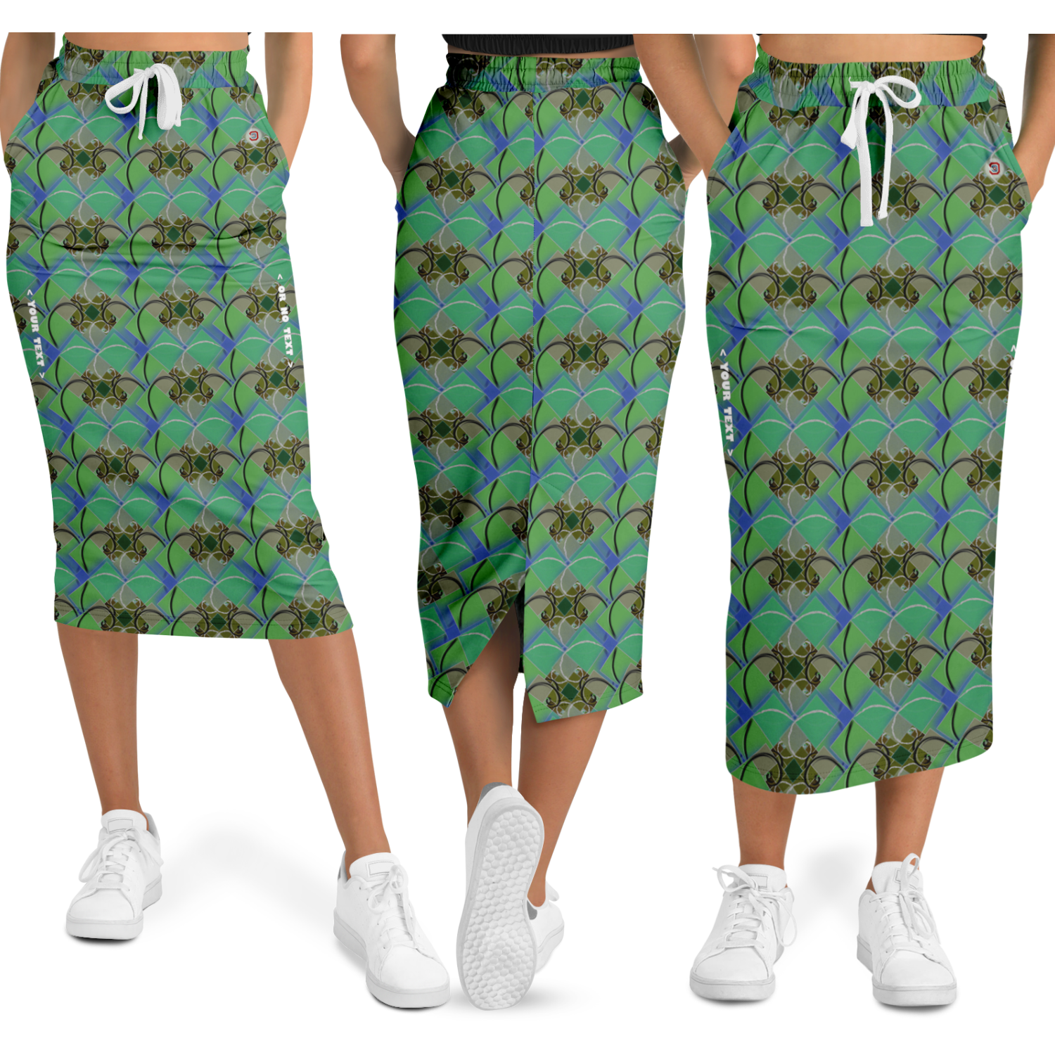  Just Being You, Your Way!-Loungewear for Divas | Rock the sporty chic look with this amazing skirt in great all-over-printed colors-Casual skirt - AOP - GM P0P1